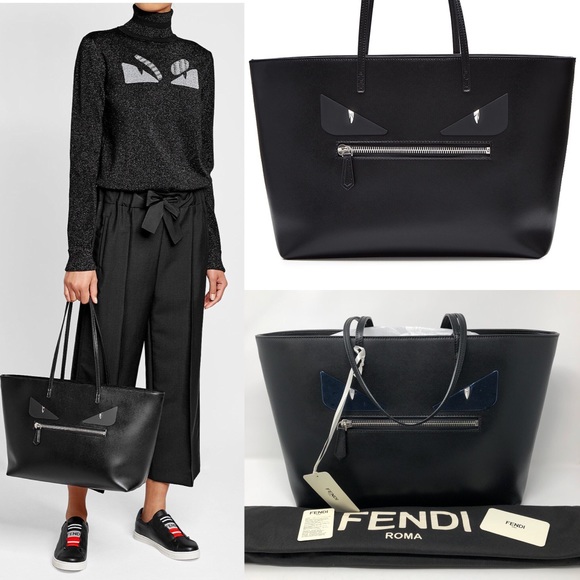fendi monster roll tote